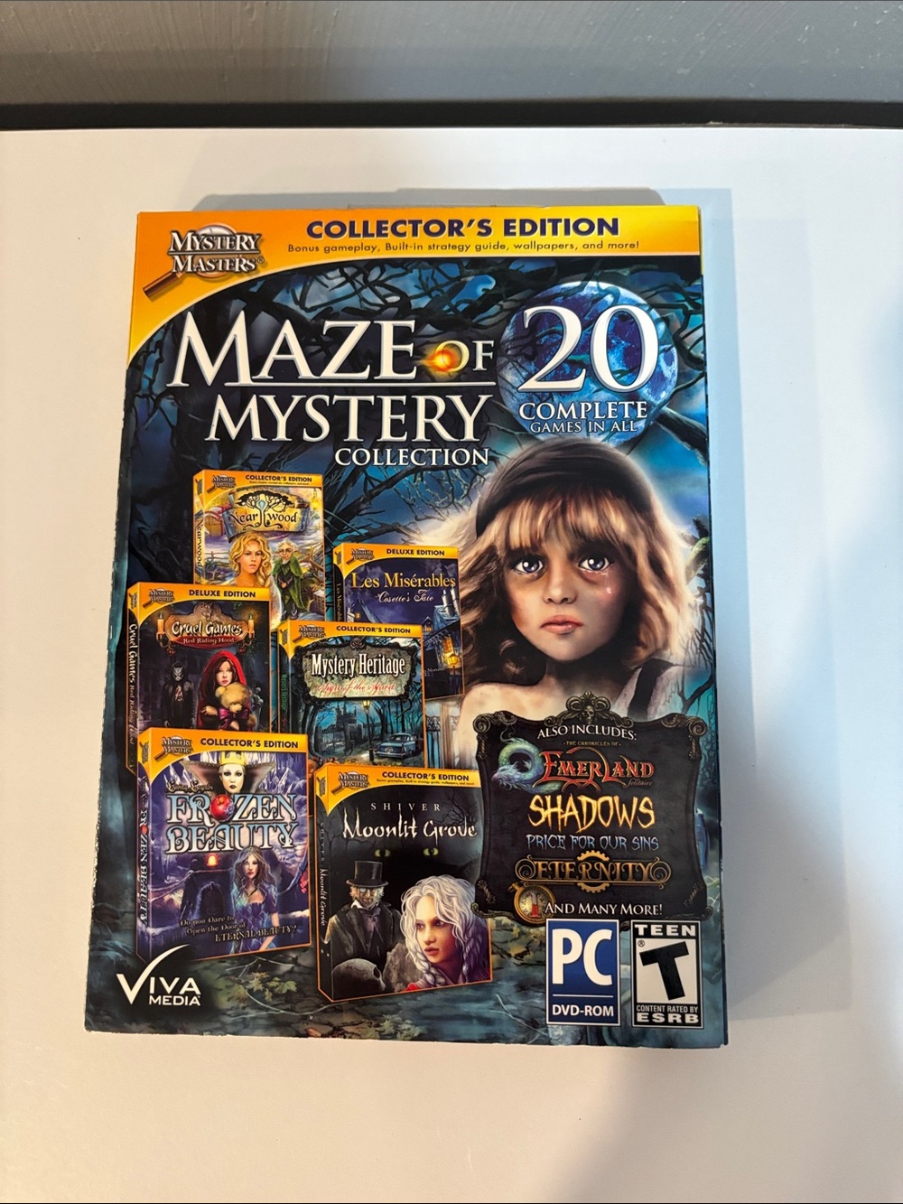 Maze of Mystery Collection - Blue PC Collector's Edition 20 Complete Games